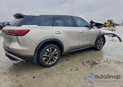 2025 Infiniti Qx60 Luxe from USA, damaged, VIN 5N1AL1FR1SC357952